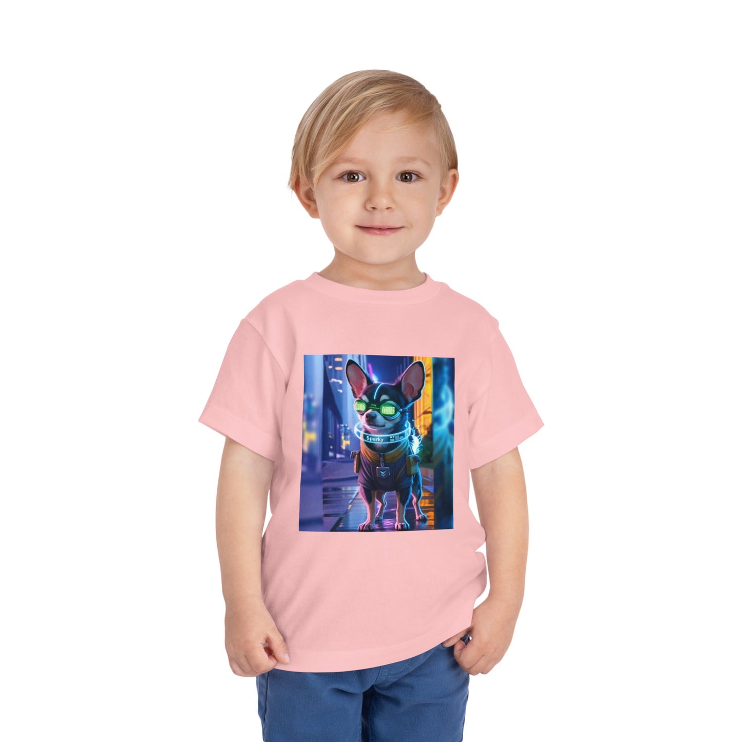 Cool Dog Toddler Short Sleeve Tee - Fun & Stylish Kids Apparel